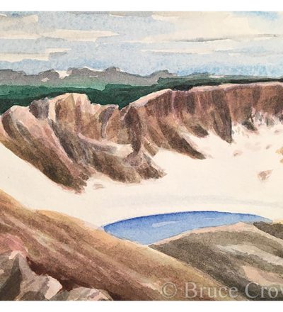 Bruce Crownover - ‘Postcard 070: ROMO Rowe Glacier'