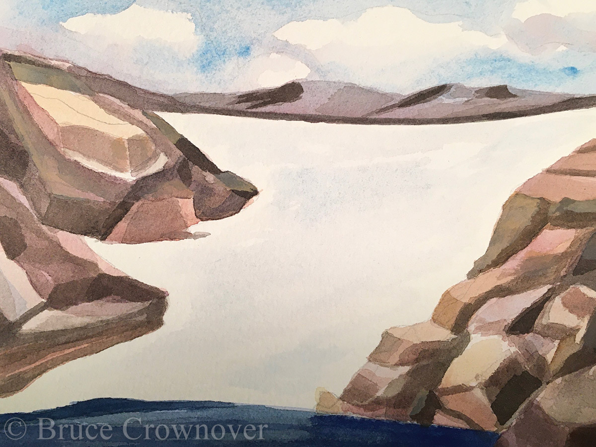Bruce Crownover - ‘Postcard 071: ROMO Tyndall Glacier'
