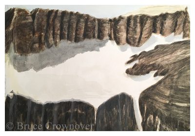 Bruce Crownover - 'Piegan Glacier Study'