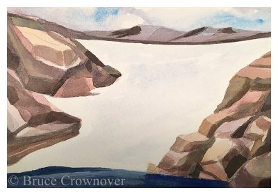 Bruce Crownover - ‘Postcard 071: ROMO Tyndall Glacier'
