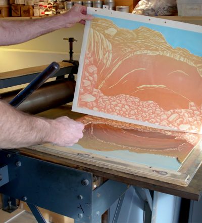Bruce Crownover - Printmaking Process