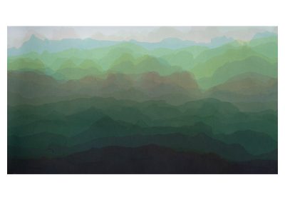 Bruce Crownover - 'Horizons' Dip die painting