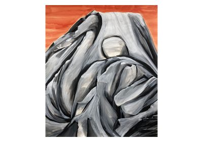 Bruce Crownover - 'Ama 2' Gouache on Paper Painting