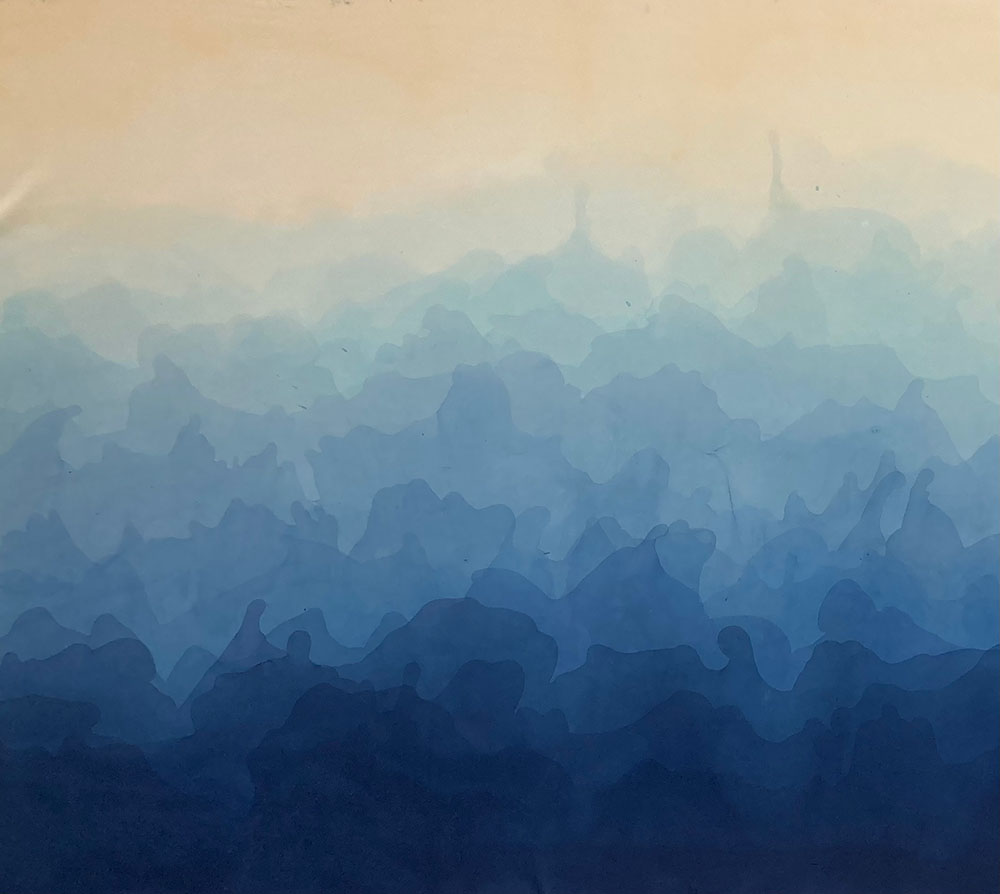 Bruce Crownover - 'So. Cal. Series 2' Dip Die Painting